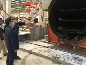 خط تولید کارخانه پرین بتن آمود