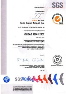 Occupational Health and Safety Management OHSAS18001