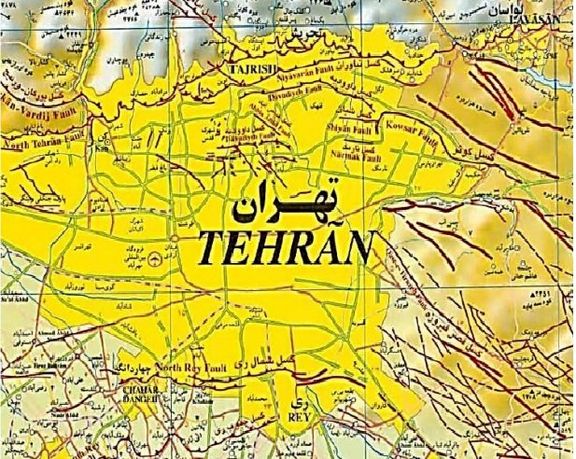 12500 ساختمان در تهران روی گسل‌ ساخته شده است