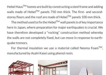 تاریخچه AAC درژاپن – شرکت Asahi Kasei Homes Corporation