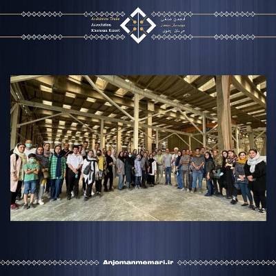 بازدید اعضا محترم انجمن صنفی مهندسان معمار از خط تولید بلوک و پانل کارخانه پرین بتن