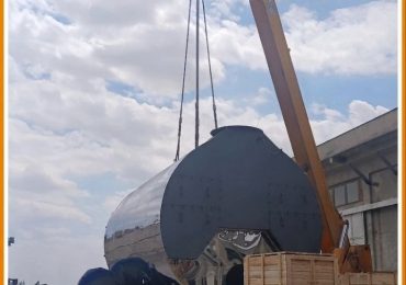 سرمایه‌گذاری پرین بتن برای ارتقای ظرفیت و پایداری تولید؛ نصب دیگ بخار ۱۲ تنی در کارخانه
